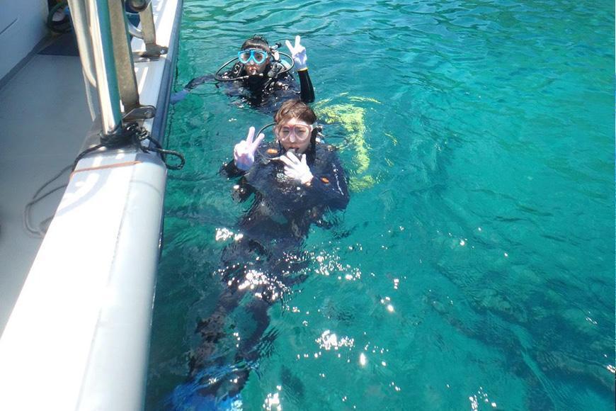 青の洞窟 体験ダイビング（ボート）1名様 ふるさと納税限定！｜青の洞窟 ダイビング チケット 券 金券 恩納村 沖縄 人気 おすすめ 送料無料