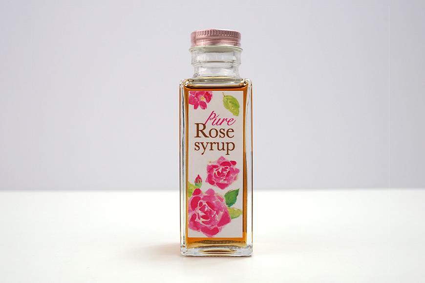 【恩納村産】ピュアローズシロップ「2本」＆バタフライピーシロップ「1本」セット