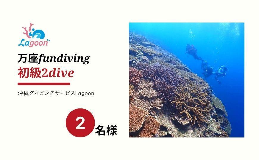 チケット ファンダイビング ｜ 初級2DIVE（2名 or 2日）万座近海【恩納村ラグーン】: 恩納村ANAのふるさと納税