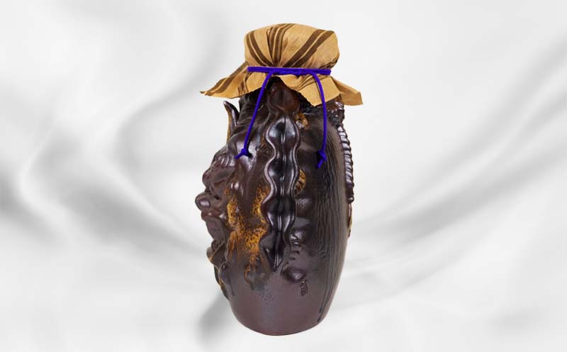 三升　龍巻壺【鋳込み】