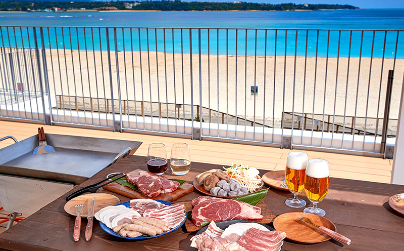 KINサンライズビーチ海浜公園　施設メニュー利用券 (3000円)