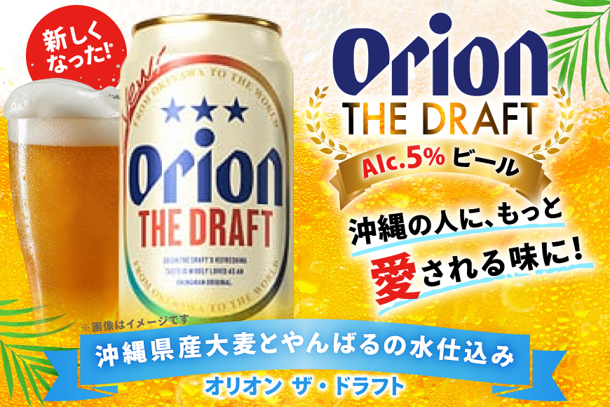 ビール オリオンビール オリオン ザ・ドラフト 500ml 24本 Alc.5% 県認定返礼品 [ぷちSHOPマルイストアー 沖縄県 伊江村 ie47bdr350011] 500