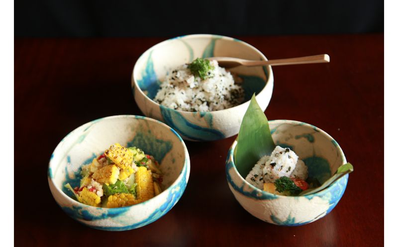 【志陶房】サラダボウル（大・小）とボウル（中）入れ子セット