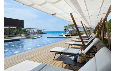 【星のや沖縄】宿泊補助券 （9万円分）ふるさと納税 ☆ 星野リゾート 読谷村 オーシャンビュー ハイクラス オーシャンビュー 東シナ海 サンセットクルーズ オーシャンフロント 青い海