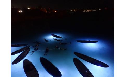 【ハレタオーシャンサポート】イチ押し！【ナイトSUPコース】2名様