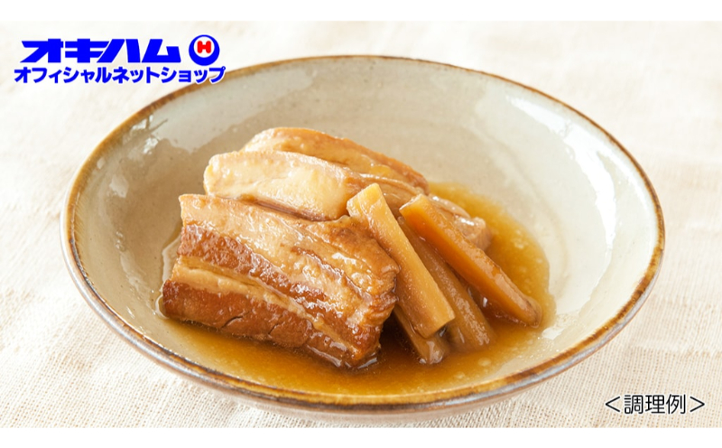 【オキハム】沖縄の味セット（琉球料理6点） 〇 読谷村 セット商品 ギフト箱入り 沖縄 おかず レトルト 家庭の味 贈り物に うちなーすぐりむん 豚肉 美味しい お手軽 人気商品 琉球料理