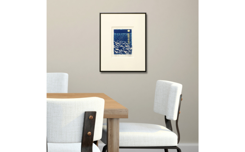 【名嘉睦稔】セリグラフ作品　南ヌ島＜フェーヌシマ＞シリーズ２