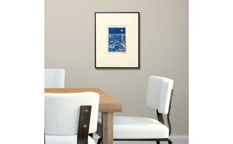 【名嘉睦稔】セリグラフ作品　南ヌ島＜フェーヌシマ＞シリーズ３