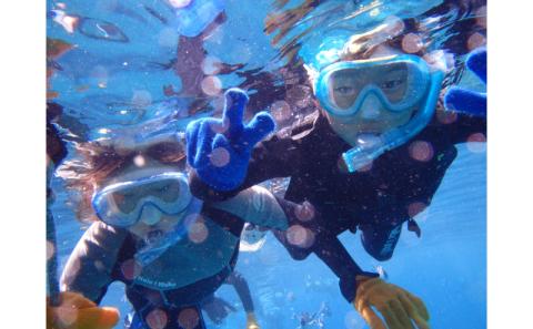 【ハレタオーシャンサポート】透明度抜群！【ビーチシュノーケリングツアー】2名様