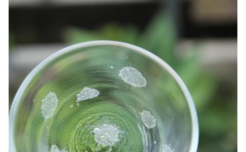 【琉球ガラス工房雫】水玉小鉢2個セット