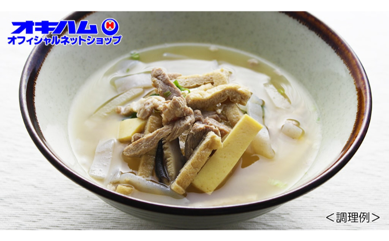 【オキハム】沖縄の味セット（琉球料理6点） 〇 読谷村 セット商品 ギフト箱入り 沖縄 おかず レトルト 家庭の味 贈り物に うちなーすぐりむん 豚肉 美味しい お手軽 人気商品 琉球料理