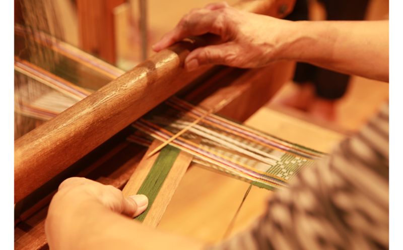 伝統工芸＜読谷山花織＞マースストラップ（３種類）セット ☆ 伝統工芸品 沖縄 織物 お守り 色違い有 お土産に カワイイ セット商品 カラフル 地場産品 花織 ミンサー 願いをこめて 手作り