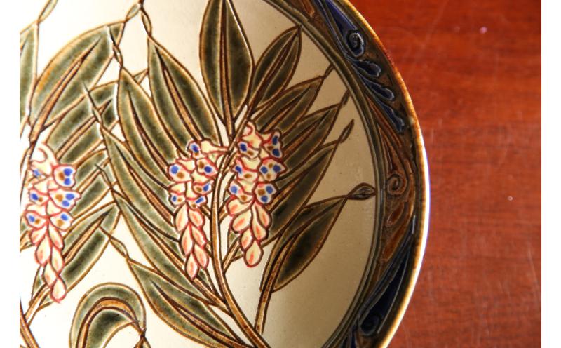 【陶芸工房ふじ】７寸皿（月桃）１枚焼き