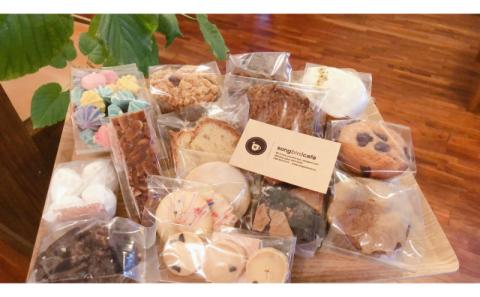 ＜songbird cafe＞焼き菓子の詰め合わせ ☆ スイーツ 沖縄 サブレ ラングドシャ クッキー 読谷村 セット商品 オススメ お土産に 人気 地場産品 手作り カフェ 隠れ家 プレゼントに