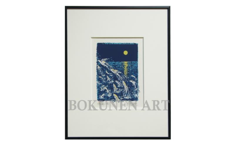 【名嘉睦稔】セリグラフ作品　南ヌ島＜フェーヌシマ＞シリーズ４