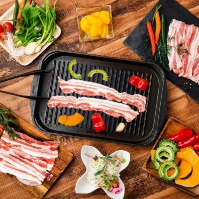 あぐー豚　焼肉用バラ肉1kg(250g×4パック)JAおきなわ銘柄豚推進協議会認証【配送不可地域：離島】