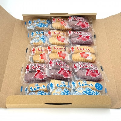 【人気の3種を簡易包装でお届け】南国製菓ちんすこうお試しセット15袋(3種類の味が各5袋)