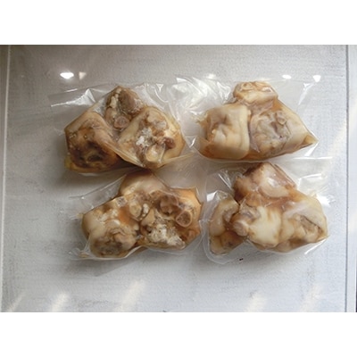 てびち(豚足)の煮つけ　3個入り×4袋【配送不可地域：離島】