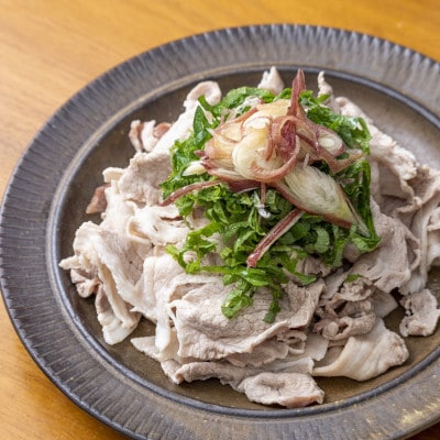 あぐー豚しゃぶしゃぶ肉(モモ肉)250g×3パック　タレ付【配送不可地域：離島】