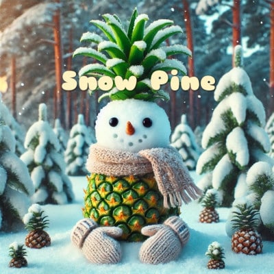 Snowパイン【2024年　X'mas前後に食べられる沖縄県産パイナップル】【配送不可地域：離島・北海道・東北・関東・信越、北陸・東海・近畿・中国・四国・九州】