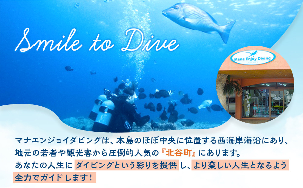 【ふるさと納税】ライセンス不要のダイビング体験ペアチケット@北谷町