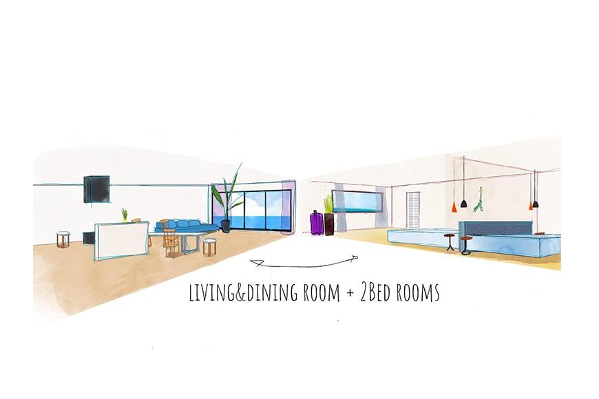 【ふるさと納税】◆BLUE STEAK WONDER CHATAN◆オーシャンビューコンドミニアム　2泊朝食付 ご宿泊券（1～4名様） | 沖縄 旅行 クーポン ホテル 体験 トラベル 人気 おすすめ リゾート チケット 北谷 ちゃたん おすすめ 送料