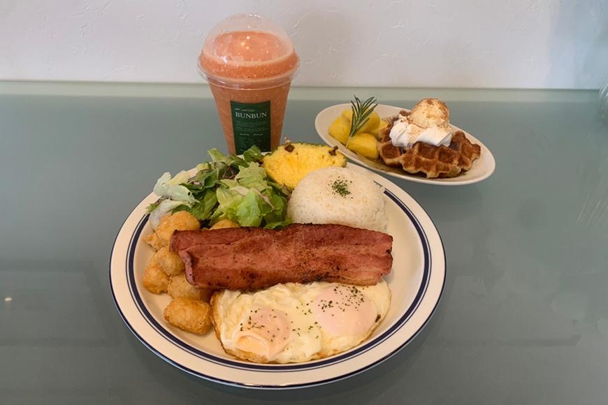 【ふるさと納税】cafe and fruits BUNBUNで使えるお食事券(3,000円分)