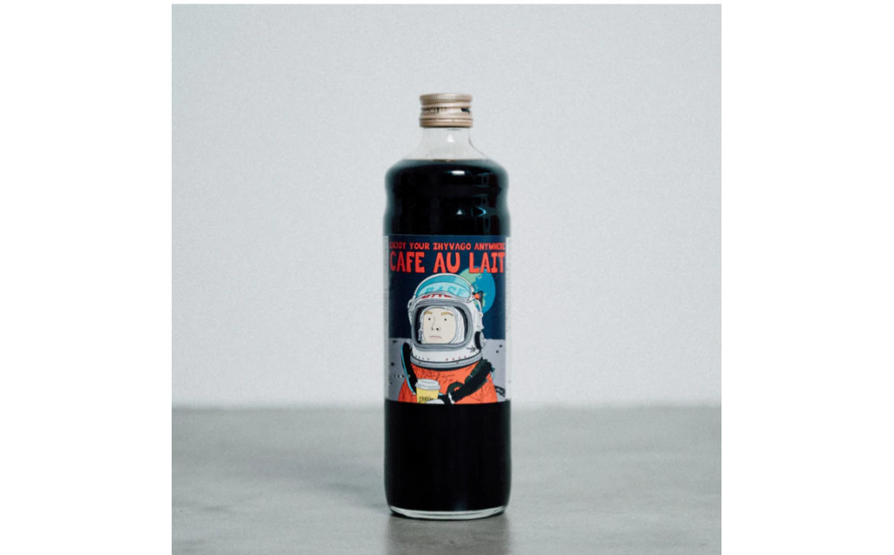 【ZHYVAGO COFFEE ROASTERY】【無糖】自家製カフェオレ・ベース