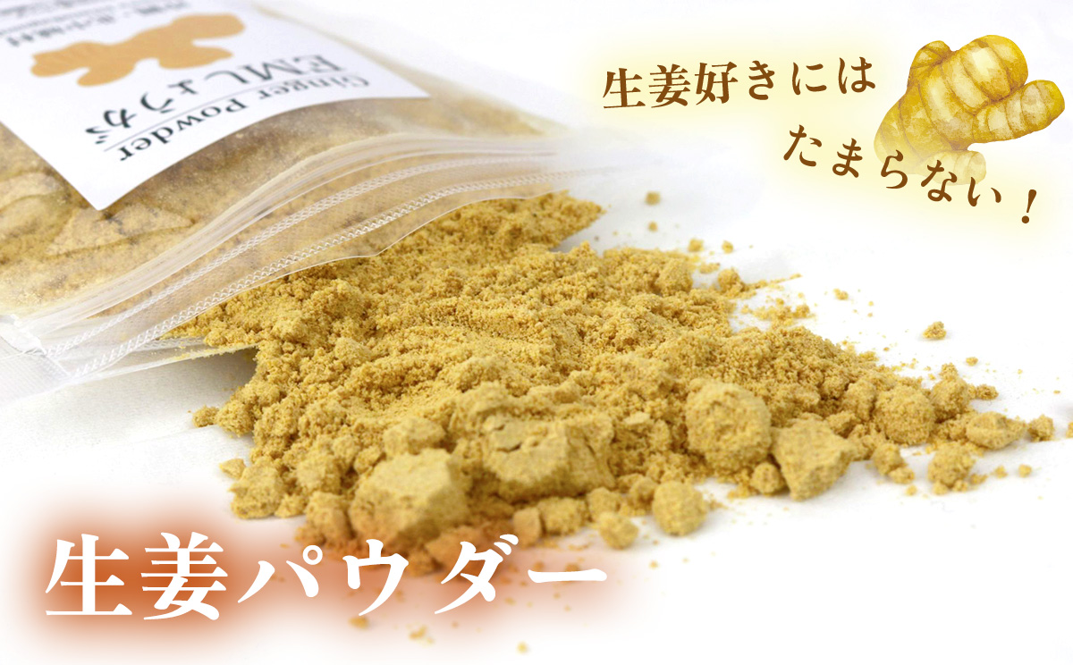 【きたなか荘】しょうがパウダー 40g×4袋 しょうが パウダー ジンジャー しょうが湯 生姜 粉末 調味料 弁当 家庭料理 温かい飲み物 簡単 料理 手軽 お取り寄せ 調味料 安心 安全 おきなわ 沖縄 北中城村