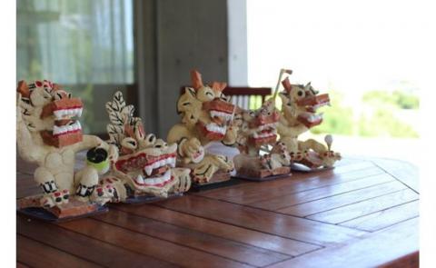 ＜和仁屋しっくいシーサー＞手作りしっくいシーサー体験　4名様