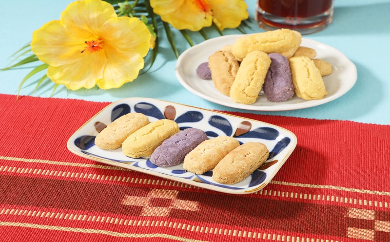 【名嘉真製菓本舗】ちんすこうバラエティ4点セット お土産 デザート おすすめ 人気 お取り寄せ スイーツ おかし お菓子 話題 応援 詰め合わせ 贈りもの 贈答用 お裾分け 沖縄銘菓 ご当地 観光土産 ふるさと納税 沖縄 北中城村