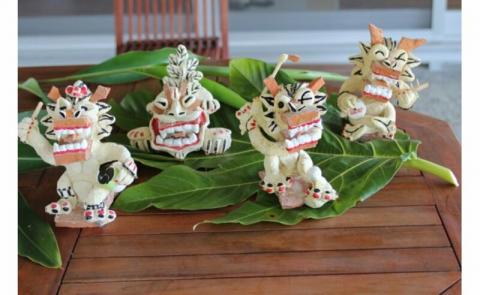 ＜和仁屋しっくいシーサー＞手作りしっくいシーサー体験　20名様