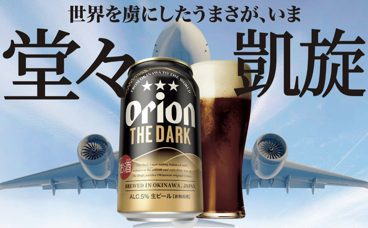 オリオン ザ・ダーク 350ml 24缶 2ケース オリオンビール 日本初上陸 お酒 父の日 地ビール ORION THE DARK クラフトビール 爽快 凱旋 母の日 敬老の日 お歳暮 ギフト キャンプ バーベキュー 黒ビール 箱買い まとめ買い 送料無料 沖縄県 北中城村