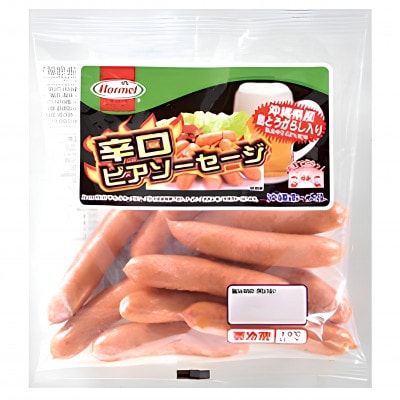 沖縄ホーメル 辛口ビアソーセージ 計3240g(162g×20P)【配送不可地域：離島】