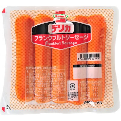 沖縄ホーメル フランクフルトソーセージ 3000g(200g×15P)【配送不可地域：離島】