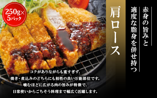 飲める脂の幸福!豚肉バラエティセット 豚バラ・豚ロース・肩ロースの各種5パック 合計3.75kg【配送不可地域：離島】