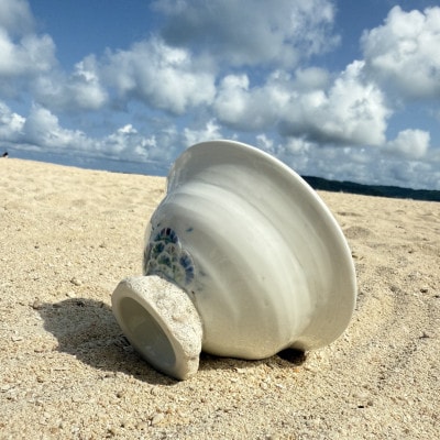 やちむん さんごマカイ(大)