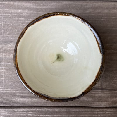 やちむん 唐草紋様 茶碗 マカイ(染付)緑