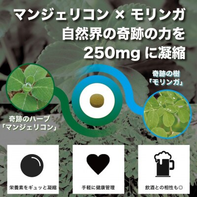RESCUEマンジェリコンタブレット[モリンガ配合](250mg×90粒)