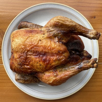 〈クリスマス限定〉まちだチキン1羽(1.0kg～1.2kg)鶏の丸焼き ローストチキン【配送不可地域：離島】