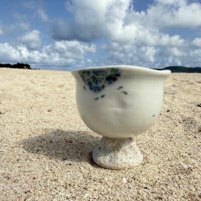 やちむん さんご礁カップ2個セット