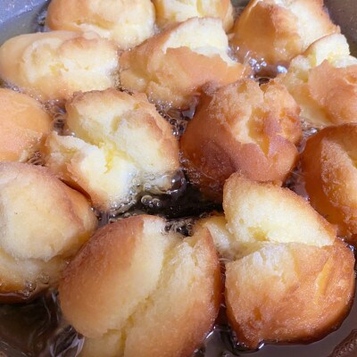 沖縄伝統菓子「サーターアンダーギー」黒糖味 4袋(1袋あたり5個入り)