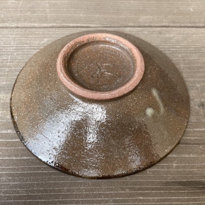 やちむん 唐草紋様 5寸皿(染付)青