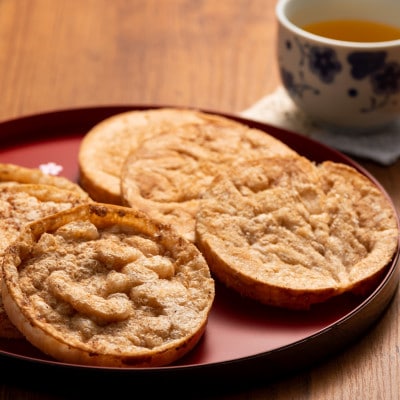 【訳あり】われ塩せんべいチャック付(梅味12袋)