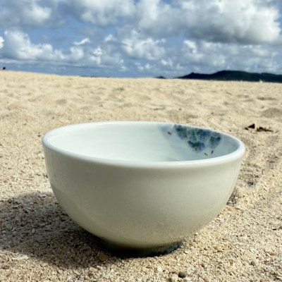 やちむん さんごマカイ(小)