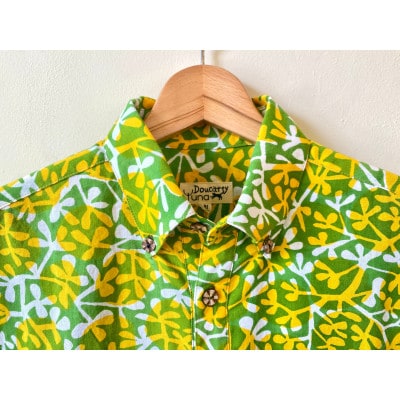 【セミオーダー】Doucattyコラボ・手捺染シャツ(こもれび)