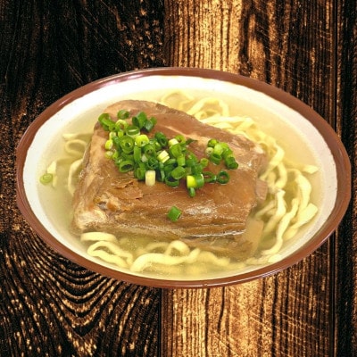 本ソーキそば(細麺・3食セット)沖縄そば【配送不可地域：離島】