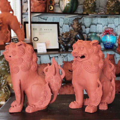 「魔除け獅子」金剛シーサー 作 新垣信一