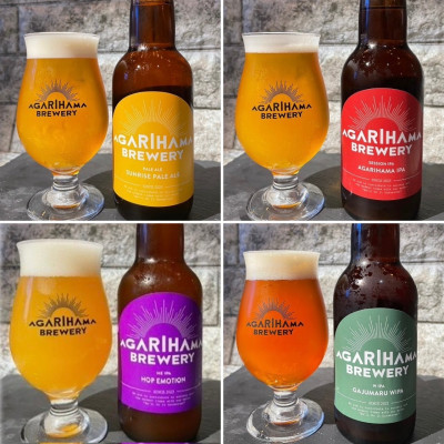 【AGARIHAMA BREWERY・クラフトビール】定番4種＆金城マンゴーエール2本 6本セット【配送不可地域：離島】