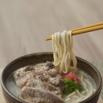 【沖縄そば金太郎】軟骨ソーキそば＆沖縄そば よくばり8食セット(各4食)【配送不可地域：離島】